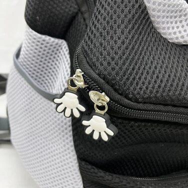 Рюкзак для тварин Pet Hunderucksack Katzerucksack, чорний, S, 30 x 16 x 34 см. Ідеально для собак та котів, зручний для подорожей, прогулянок та активного відпочинку.