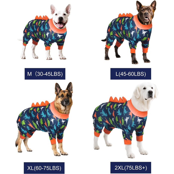 Піжама для собак UNIPUP U-COSP05XXL, великий розмір, після операцій, з м'якого матеріалу, еластична