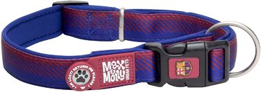 Нашийник для собак Ax Olly з ідентифікатором Gotcha! Sart ID, м'який та світловідбиваючий, з логотипом FC Barcelona (L)