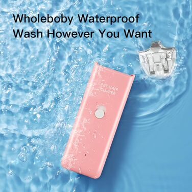 Професійна машинка для стрижки собак та котів, акумуляторна, бездротова, набір лез (3 шт.)