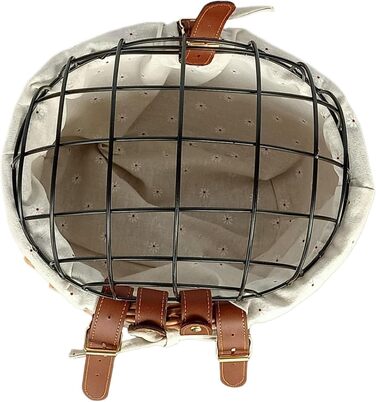 Фарбований кошик для велосипеда з ротангу для котів – знімний мішок для тварин, кошик для велосипеда, переноска для котів, аксесуари для велопоїздок