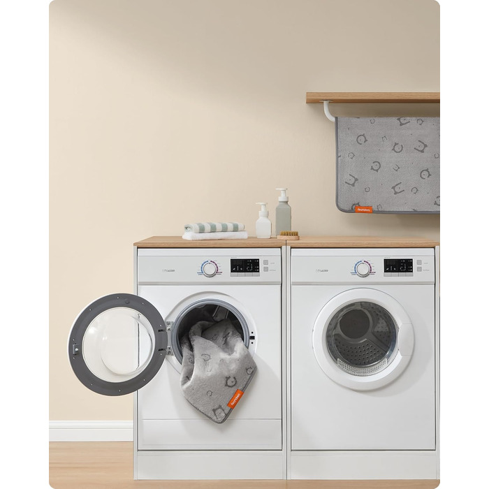 Водонепроникний килимок для собак Feandrea (2 шт.), 122 x 61 см, сірий - для кроликів, хом'яків, морських свинок