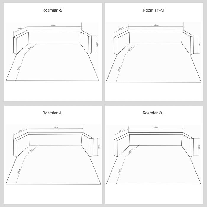 Килимок для собак у багажник Golden Dog, захист сидінь авто, штучна шкіра, сірий (110 x 90 см)