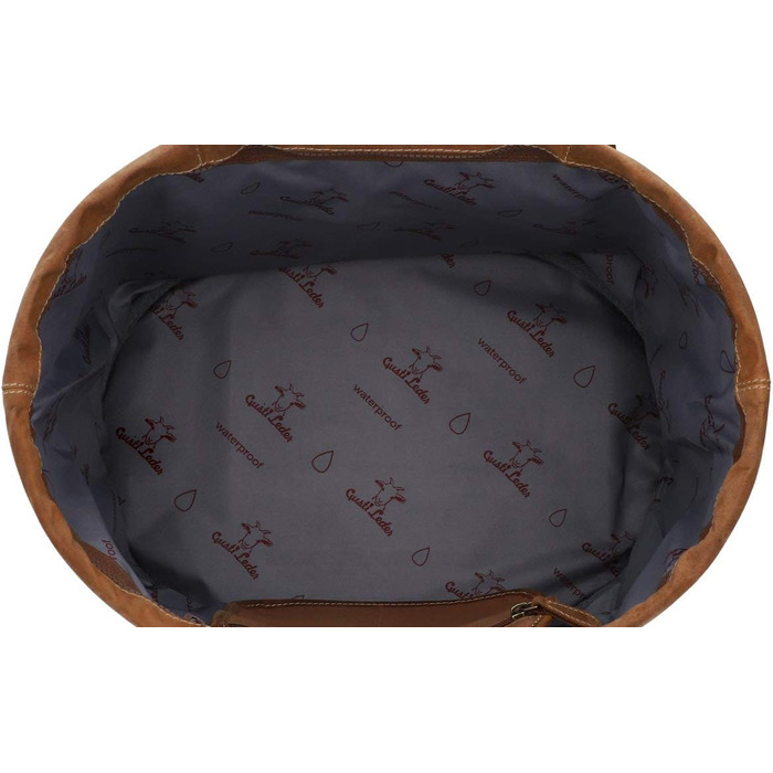 Лідковий кошик Gusti Egan з натуральної шкіри: знімний велосипедний кошик, сумка-мішок, кошик для пікніка, коричневий колір