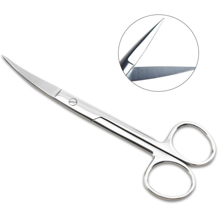 Набір професійних ножиць для грумінгу собак та котів BESTYASH (4 шт.) - прямі та вигнуті, нержавіюча сталь, ергономічний дизайн