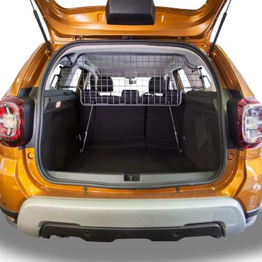 Сітка для собак Travall для Dacia Duster (2018-2024) – захист багажника, міцний сталевий захист для транспортування тварин