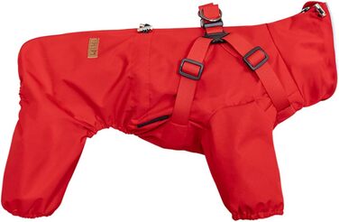 Зимова куртка для собак XL, велика червона, тепла, водонепроникна, для маленьких, середніх та великих собак