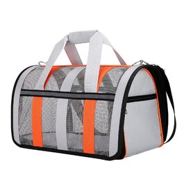 Складана переноска для домашніх тварин – практична переноска для котів та маленьких собак, м'які стінки, легка та зручна, підходить для подорожей літаком