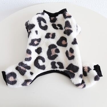 Піжама для собак, тепла, м'яка флісова, костюм для цуценят та собак великих та малих порід (M, XXL)