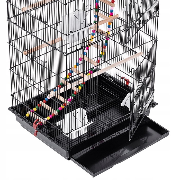 Клітка Kadax, 48 x 36 x 99 см, чорна