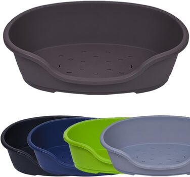 Корзина для собак Adena, пластик, 71 см, коричнева