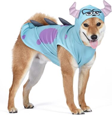 Костюм для собак Disney Monsters, Inc. Саллі - офіційний ліцензійний костюм на Хелловін, XS, блакитний