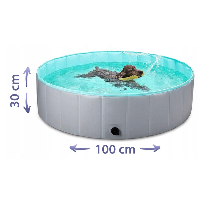 Складаний басейн-загін для собак та тварин XXL (100 см) для саду та двору