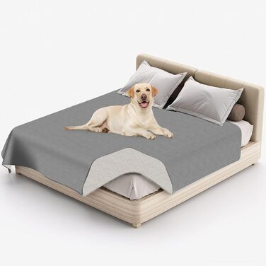 Водонепроникний килимок для собак, 97x190 см, неслизький, миючий, великий, для захисту дивану, ліжка та авто