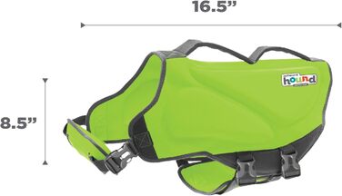 Рятувальний жилет для собак Outward Hound Dawson Swim, зелений, розмір XL