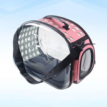 Транспортна сумка для котів POPETPOP - переноска для домашніх тварин, рожева