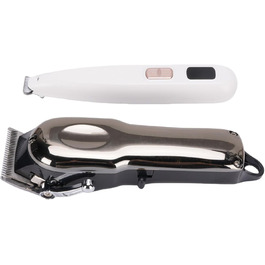 Набір для стрижки тварин Yinhing: бездротовий, тихий, з LED-дисплеєм, з нержавіючої сталі. Підходить для собак, котів, коней, корів, догляду за лапами, вухами та очима