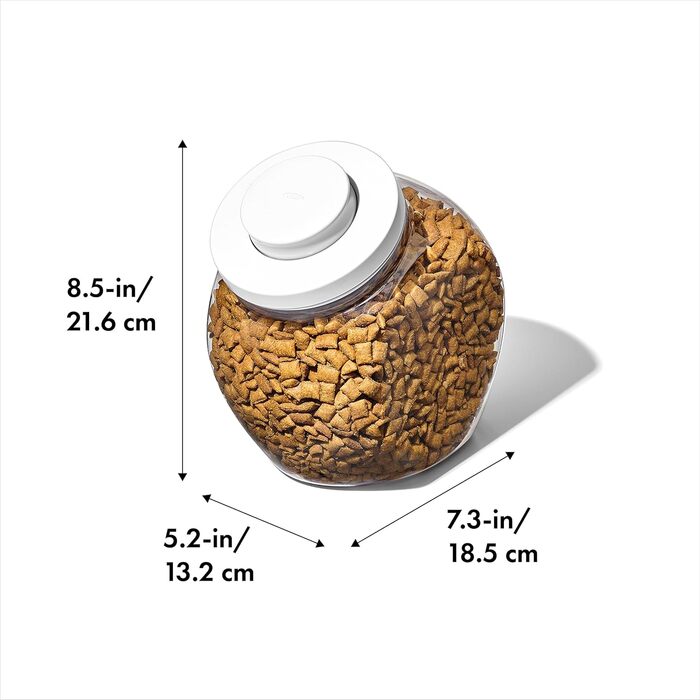 OXO Good Grips контейнер для корму та ласощів для тварин, 2,8 л, герметичний, BPA-free, для собак і котів