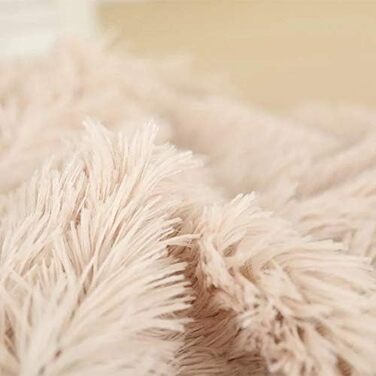 М'яка ковдра для собак та котів: флісова ковдра для домашніх тварин (XL 100 x 120 см) - бежева