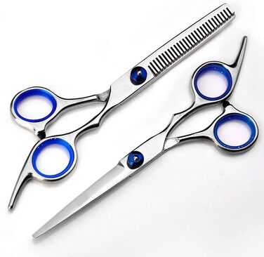 Набір професійних ножиць для грумінгу тварин 4 в 1 (набір ножиць для собак, котів) – нержавіюча сталь