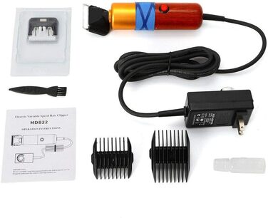 Професійна машинка для стрижки собак, котів та інших тварин, 200W. Електрична шерхорізка для собак, котів, кроликів, мулів та коней