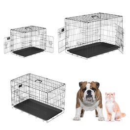 Клітка для собак, переноска для собак, дорожня клітка - 78x45.5x52.5 см