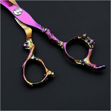 Ножиці для грумінгу собак Rainbow Pet, прямі, для стрижки шерсті, сумка в комплекті