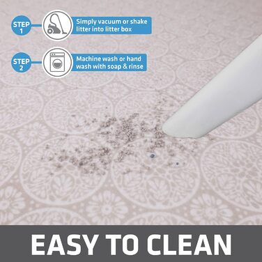 Килимок Drymate Original для котячого туалету: захист від бруду, сечі, для котів, миється, з перероблених матеріалів (США)