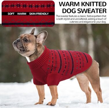 Теплий пуховик для собак великих порід від Atag, м'який зимовий пуховик для собак, дихаючий, з трикотажним коміром, одяг для собак для хлопчиків та дівчаток, морський колір, розмір X-Small, червоний