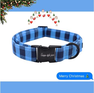 Елегантне нашийник для собак Unique Tyle з знімною метеликом, чорний/блакитний, XX-XL