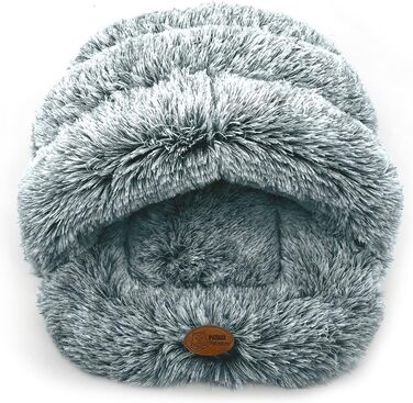 Лежанка для собак та котів – неслизька, придатна для прання – Friends 60 x 50 см (Сірий)