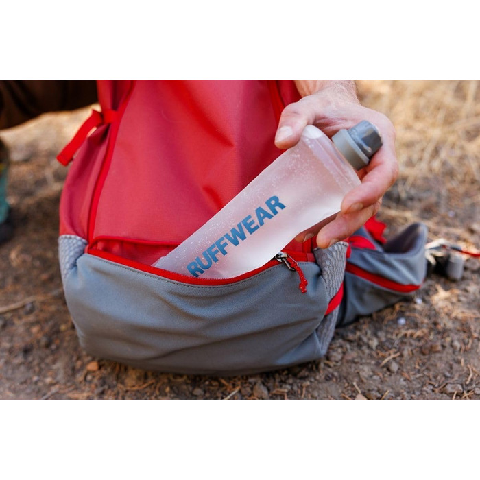 Рюкзак-переноска для собак Ruffwear Hitch Hiker, сірий Базальт, XS