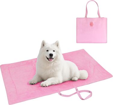 Водонепроникний килимок для собак Pawsse для подорожей та активного відпочинку, 127 x 70 см, сірий