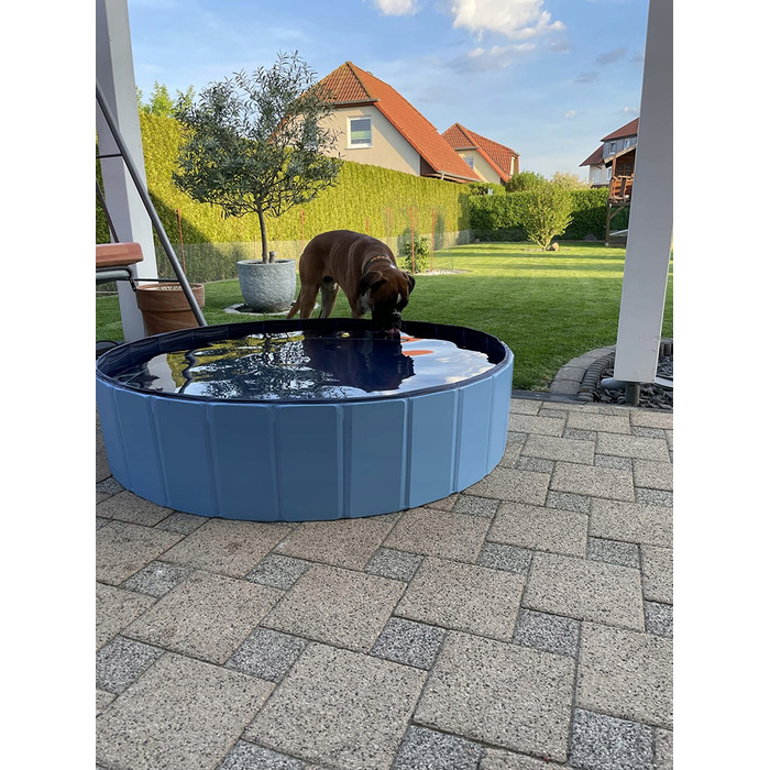 Великий міцний садовий басейн для собак XXL