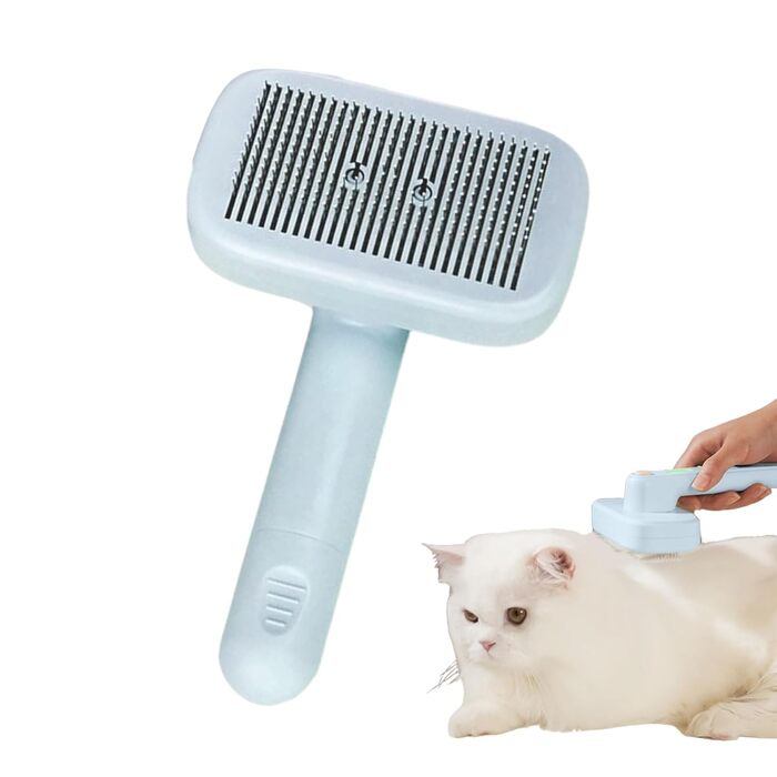 Щітка для вичісування шерсті собак Rile - для цуценят та собак з довгою та короткою шерстю, видаляє підшерстя та розплутує шерсть