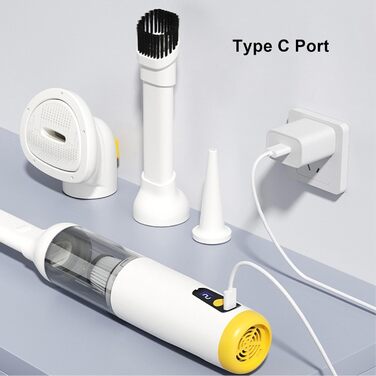 Набір для догляду за собаками HEEPDD: акумуляторна машинка для стрижки з 200 мл контейнером для шерсті - для дому та автомобіля