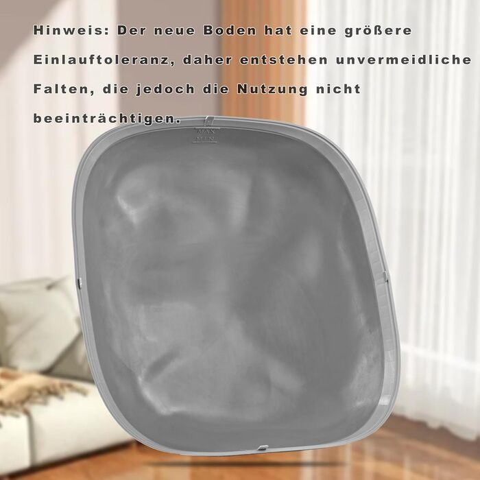 Електричний килимок для котячого туалету XQDKoon, силіконовий, вологостійкий, заміна для самоочисного дна котячого туалету