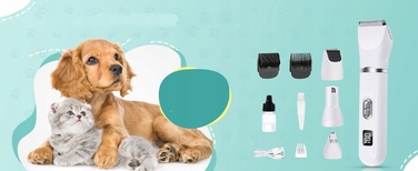 Професійний набір машинок для стрижки собак та котів