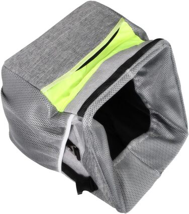 Фаркоп для велосипеда FRCOLOR для тварин: дихаюча, складана переноска з ручкою для зручної установки. Підходить для собак та котів