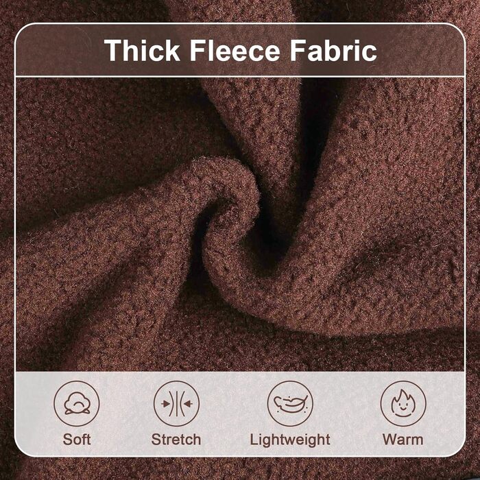 Тепла флісова жилетка для собак, пудель, дівчатка чи хлопчики, теплий пуловер, фліс, жилетка для цуценят, м'яка, еластична, тепла жилетка, одяг для домашніх тварин (Колір: Коричневий, Розмір: XXS) XX-Small Коричневий