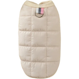 Зимовий теплий одяг для собак, вітронепроникний, утеплений жилет з флісовою підкладкою, одяг для чихуахуа та аксесуари для домашніх тварин для холодної погоди, легкий та ізольований бежевий XL