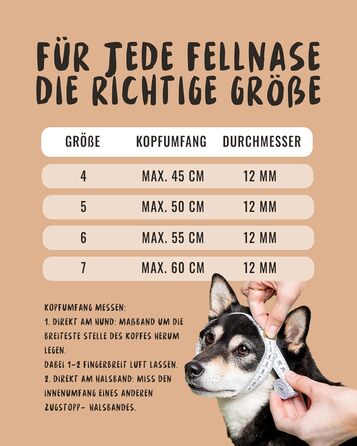 Нашийник для собак Rudelkönig Emma - Елегантний нашийник-стоп для собак з шкіри та нейлону, діаметр 12 мм, для великих собак, колір хакі