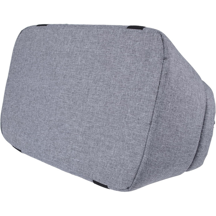 Сумка-переноска для собак BOUTIQUE ZOO XL до 15 кг – велика переноска для середніх собак та котів – м'яка, складна та пральна – 52×35×39 см – сіра