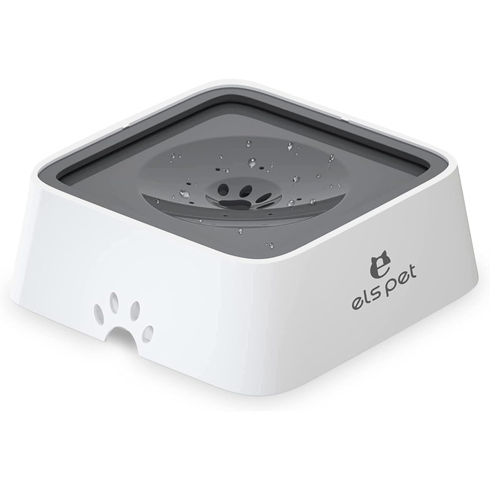 Тротуар для собак 1.5L, анти-розливання, для подорожей, годівниця для води для собак, для дому та авто