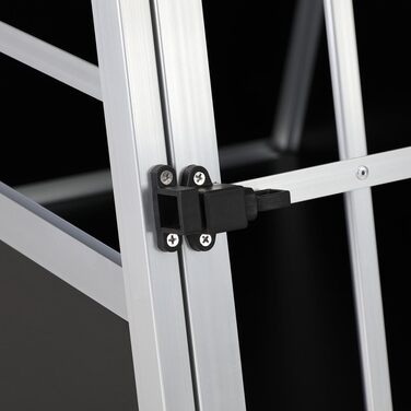 CADOCA® Переноска для собак, алюмінієва, 54x70x51 см, для подорожей в авто, міцна, закривається на замок