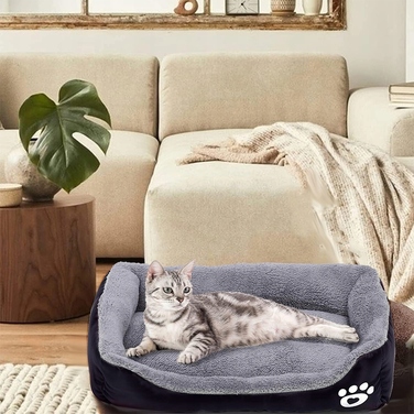 Лежак для собак: м'яка подушка-кошик для домашніх тварин