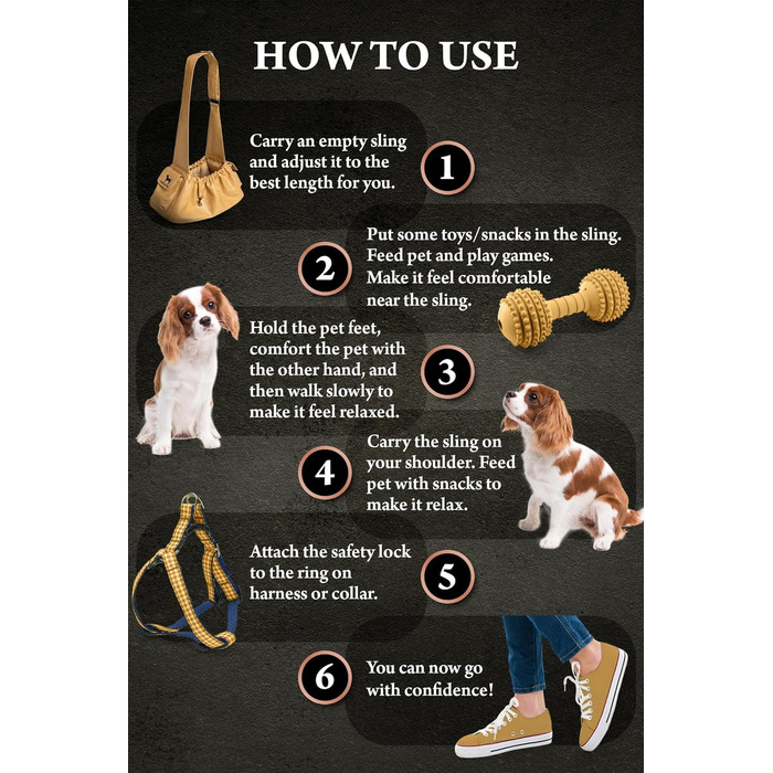 Трасик для собак Noah & Paw: переноска для маленьких собак до 10 кг з регульованим ремінцем та м'яким хутром, подвійний захист, веганська шкіра