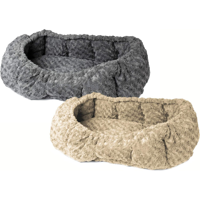 Карлі Лежак для тварин Cuddly сірий, чохол, для Domus 95 см, 98x19x9 см