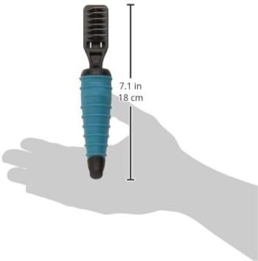 Інструмент для грумінгу Master Grooming Tools: 6-клінковий тример для догляду за шерстю собак, чорний