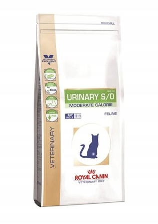 Сухий корм Royal Canin Veterinary Diet Urinary S/O Moderate Calorie для котів, 9 кг